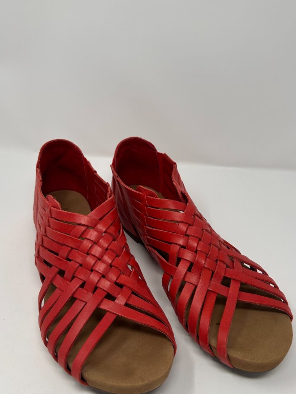 ❤️ NEW WITHOUT BOX | Chocolat Blu Viva Woven Leather Flats | Size 9